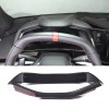 autopart2021 Carbon Fiber ABS Interior Dashboard Speedmeter Trim Frame For