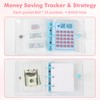 Mini Money Saving Binder with 25 Envelopes, $1000 Savings Challenge