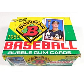 1989 Bowman Baseball Box (36 Packs) Possible Sheffield Griffey Martinez Rookies