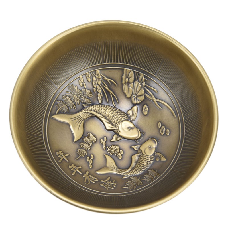 Retro Home Incense Burner Copper Alloy Smoked Incense Burner Holder