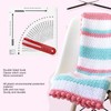 Knitting Gauge Converter Double Sided Clear Scale Knitting Stitch Counting
