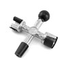 QWORK Battery Post Cleaner, 1 Pack 4-Way Battery Terminal Post