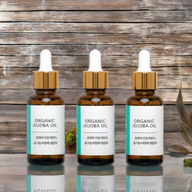 Langfang Oil Bar Body Oil Organic Jojoba Oil 100 Unrefined Cold Pressed 1+1+1 3 Pieces 30ml / 랑팡 오일바 바디오일 유기농 호호바오일 100 비정제 냉압착 1+1+1 3개 30ml
