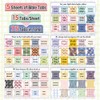 Holy Bible Tabs for Women and Men, 66 Laminated Position
