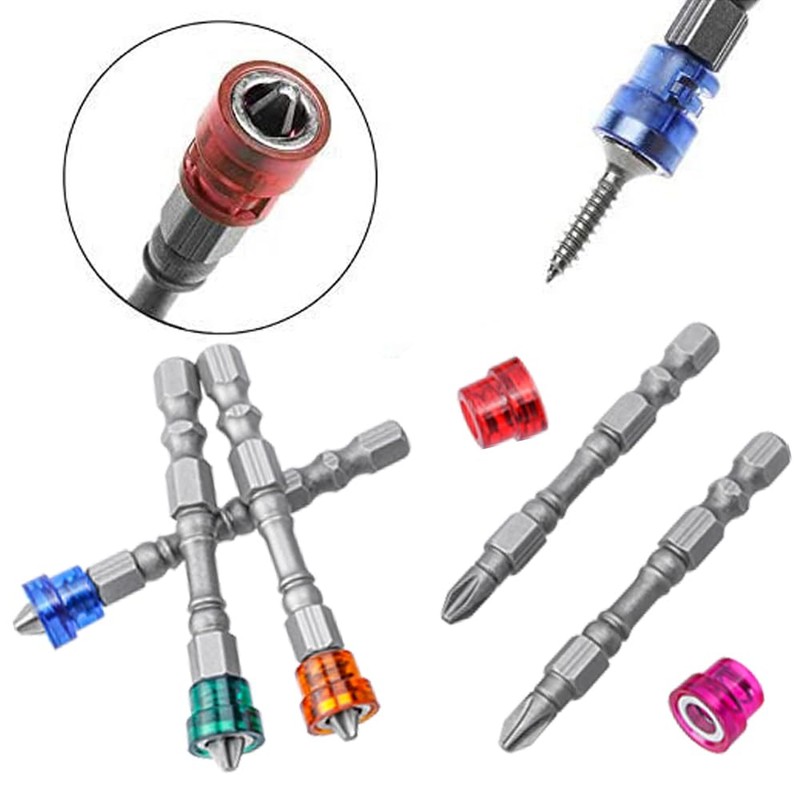 Bestgle 10Pcs 1/4 Inch Hex Shank Magnetic Phillips Screwdriver Bit