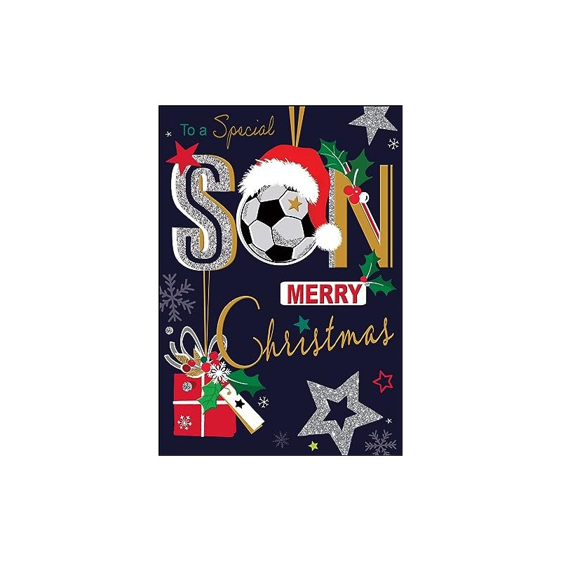 Jonny Javelin Special Son Merry Christmas Card