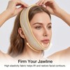 Post Surgery Facial Compression Strap, Adjustable Chin Neck Wrap for