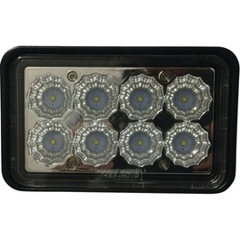 Tiger Lights TL650 12V Skid Steer Light Compatible With/Replacement For Bobcat 553, 751, 753, 763, 773, 7753, 853, 863, 864, 873, 883, 943, 963, A250, A300, A770, S100, S130, S150 Flood Off-Road Light