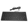 Mini Keyboard Mini Ultra Thin 78 Keys USB Wired Keyboard