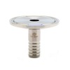 QiiMii 1.5" Tri Clamp to 1/2" Sanitary Hose Barbed Adapter
