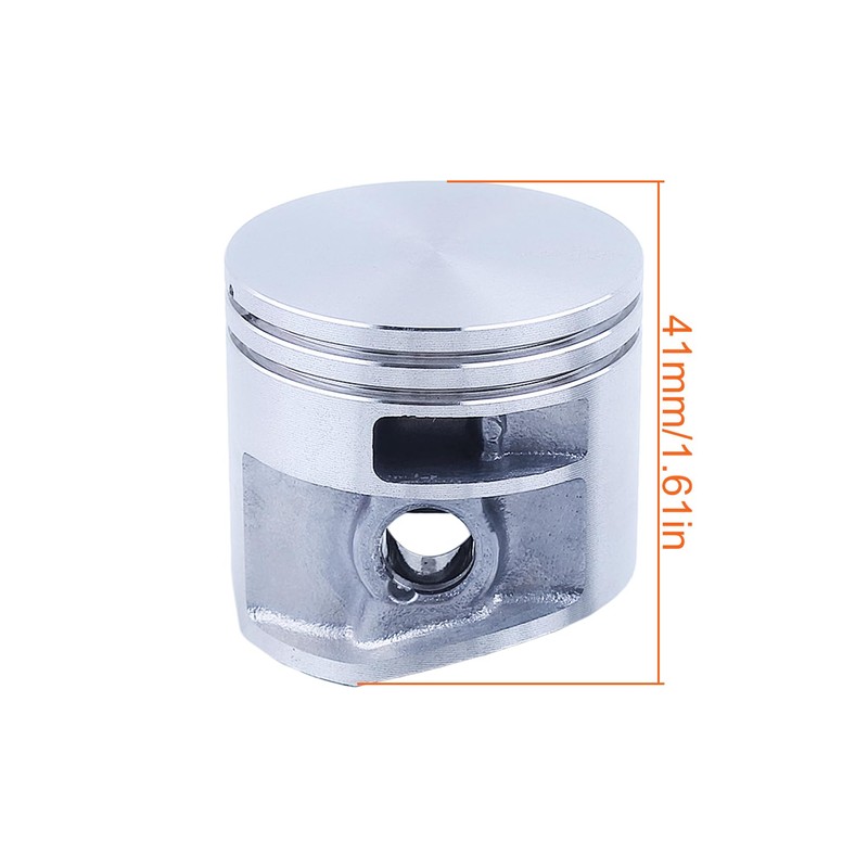 Mtanlo 44.7mm Piston Ring Kit for Stihl MS271 MS271C MS