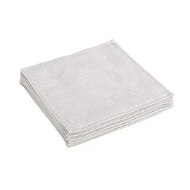90 Momme Hand Towels (Commercial Towels) 10 Piece Set (8 Colors Total), Commercial Hand Towels, Professional Towels, Plain, Single-Sided Pile Fabric (White)
