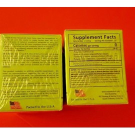 Teapot Brand 2 PACK PANAX HERBAL TEA DELIGHT CLEANSE TEA WITH GENSING (20 TEA BAGS EACH)