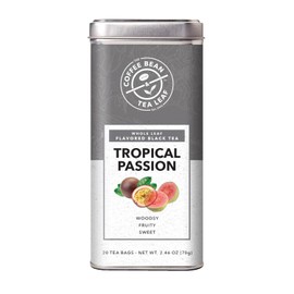 The Coffee Bean & Tea Leaf, Tea, Hand-Picked Tropical Passion, 20 Count Tin