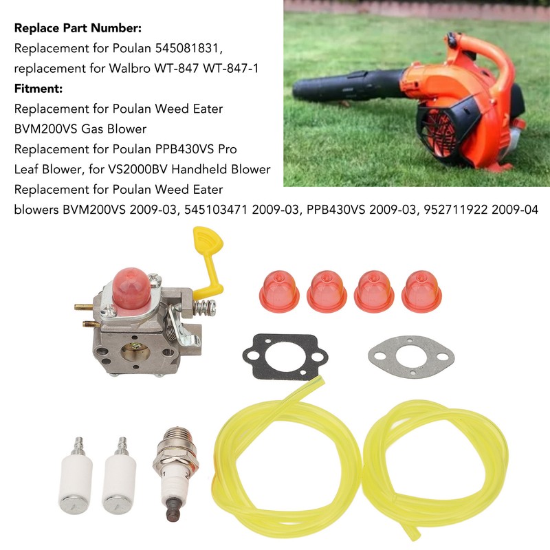 Carburetor 545081831 Leaf Blower Carb Replacement for Poulan Weed Eater
