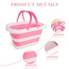 XXFLOWER Large Collapsible Bucket for Cleaning, 4.2 Gallon (16L) Silicone