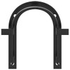 vidaXL Bridle Holder Wall Mounted Black Iron