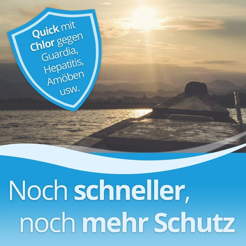 YACHTICON Aqua Clean AC 1000 quick mit Chlor 100ml für