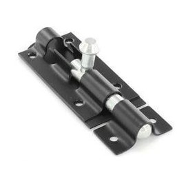 Garden Gate Shed Sliding Door Tower Bolt Black - 3, 4, 6, 8 Inch - 3 Inch