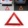 KINTRADE Car Truck Emergency Breakdown Triangle Reflective Safety Hazard Red