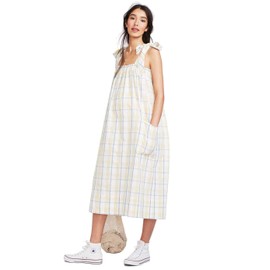 HATCH Collection | Maternity Midi-Length Summer Dress, Lightweight Cotton, Nursing Friendly | The Alexia Dress (as1, Numeric, Numeric_1, Regular, Regular, Sunflower)