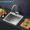 15 x 15 Inch Drop In Kitchen Bar Sink, Stainless