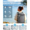 Capolo Cooler Backpack Insulated Waterproof for Women Men, Leak Proof