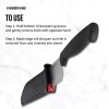 Farberware Edge Keeper 7" Santoku Knife w/ Self Sharpening Sleeve