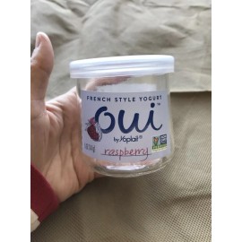 Unbranded New OUI Yogurt Glass Jar Clear Lids 20pcs/bag(Not  For The Liquids)