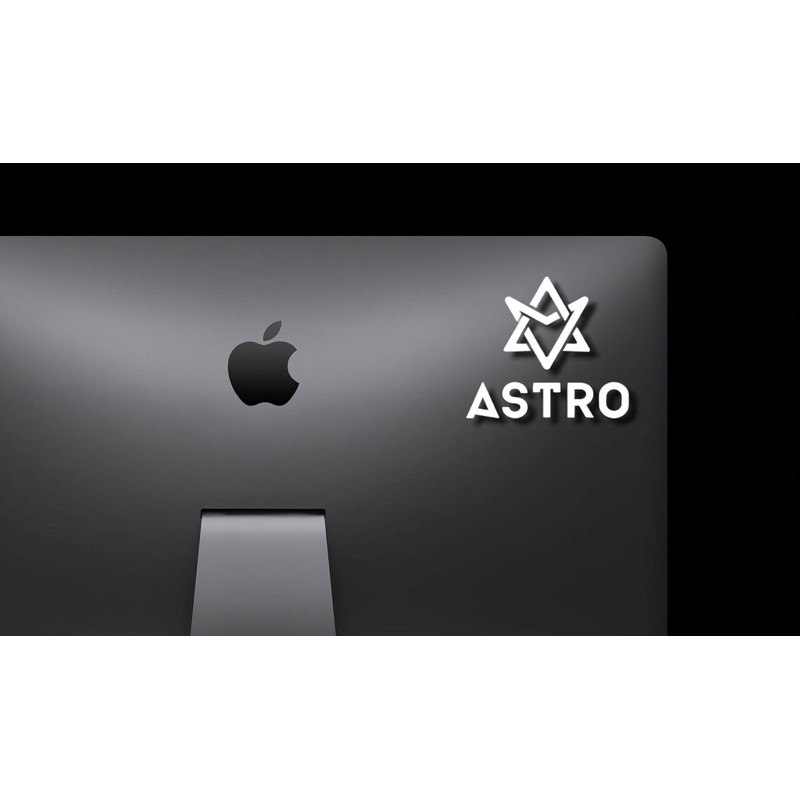 Astro Korean Pop Decal Sticker - 4" Vinyl Decal for