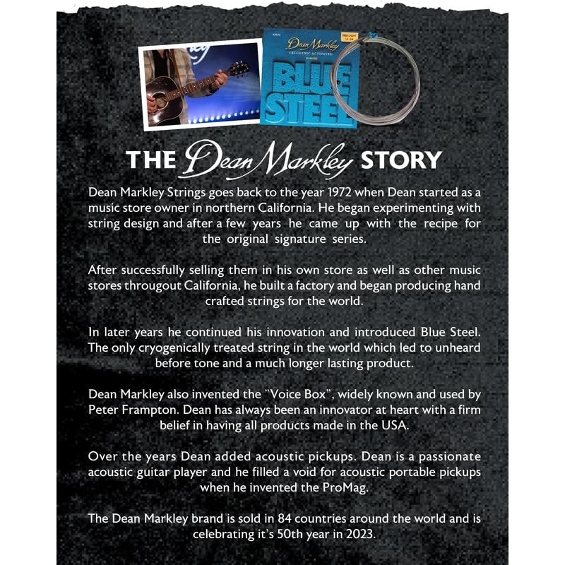 Dean Markley 2036 .012 - .054 Blue Steel ML Acoustic