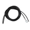 Pulley Cable Steel Fitness Cable Black Adjustable Strong Coated Pulley