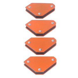 4Pcs Welding Magnet Positioner Right Angle Nylon Protection Cover Magnetic Electric Welding Fixer Clamp