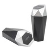 2Pcs Car Trash Can with Lid Waterproof Decorative Automotive Portable