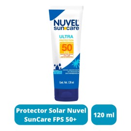 Protector Solar Fps 50 Cara Y Cuerpo Nuvel Suncare 4 Pack