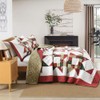 camandy Cotton Quilt Bedding Sets 3 Pieces Soft Reversible Coverlets