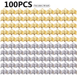 BronaGrand 100pcs Book Pendant Charms Alloy Open Holy Bible Book Charms Pendants Open Books Charms for DIY Bracelets Necklace Jewelry Making and Crating, 12mm×11mm