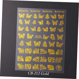 FOMIYES DIY Butterfly Nail Art Stickers Set 13pcs Decals Fashion Manicure Decor for Women