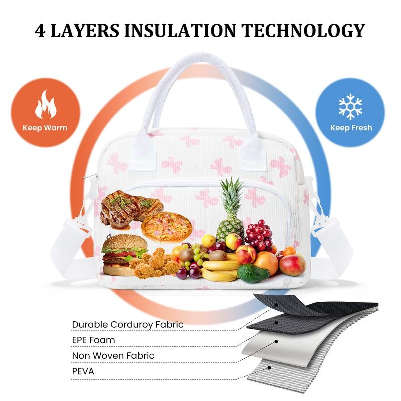 MEXS Lunch Bag Tote Bag Lunch Organizer Lunch Holder Insulated