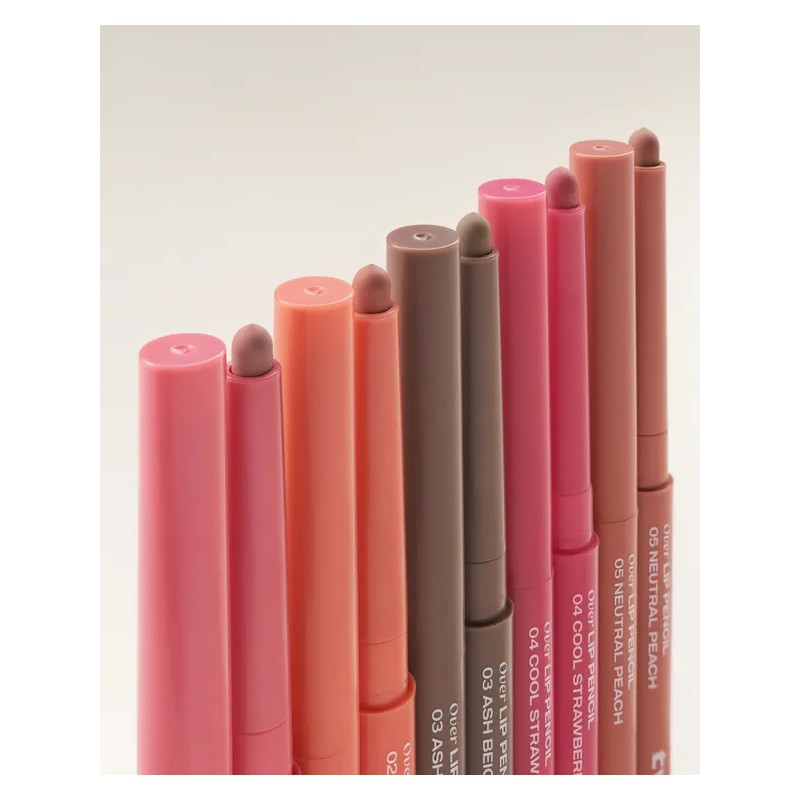 Twinkle Pop Over Lip Pencil Neutral Peach by CLIO