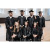 ZIRURUTON 10 Pieces 2025 Graduation Cap Tassels with Gold Charms