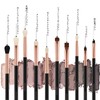 Docolor Eye Shadow Brush, Makeup Brush Set, 10 Pieces, Popular,