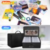 ENGPOW Fireproof Photo Storage Box 5" x 7" Photo Case(Clear),16