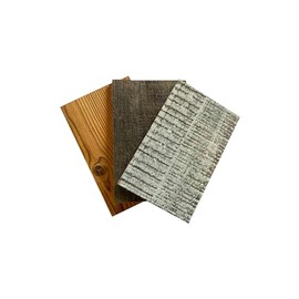 SIBERIAN HERITAGE Barnwood Planks - Shiplap Boards for Wall - Samples of Accent Wall Panels - Multicolor (3 Items, 6 x 5 x 0.3 Inch)
