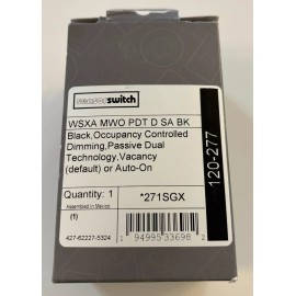 Sensor Switch BRAND NEW Sensor Switch WSXA MWO PDT D SA BK Dimming Occupancy Sensor