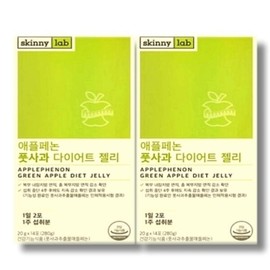 Skinny Lab Apple Penon Penon Jelly 14 Poet 2 Box / 스키니랩 애플페논 풋사과 젤리 14포 2박스