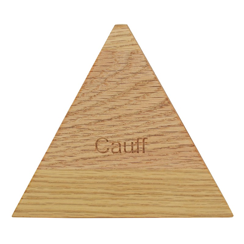 Solid Oak Wooden Peg Game Tricky Triangle, Classic Wooden Brain