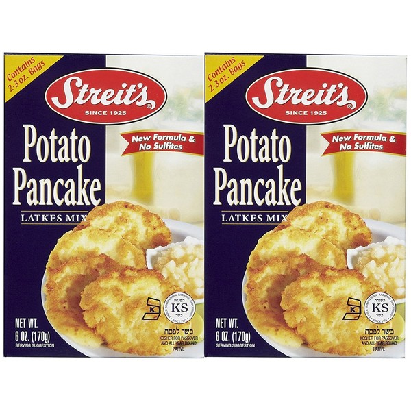 Streit's Potato Pancake Mix (Kosher For Passover), 6 oz, 2 pk