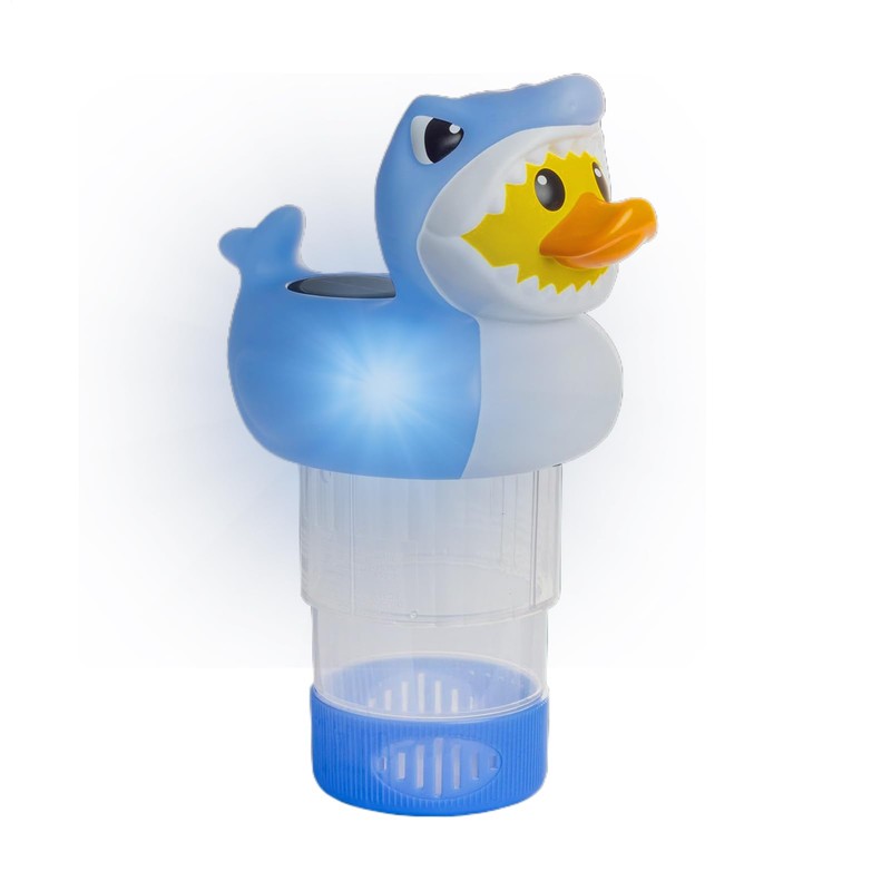 Solar Pool Chlorine Floater - Smart Floating Pool Chlorine Dispenser,Energy-Saving