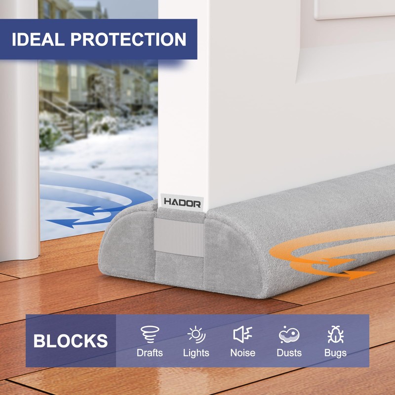 HADOR Door Draft Stopper for Bottom of Door, 36 Inch